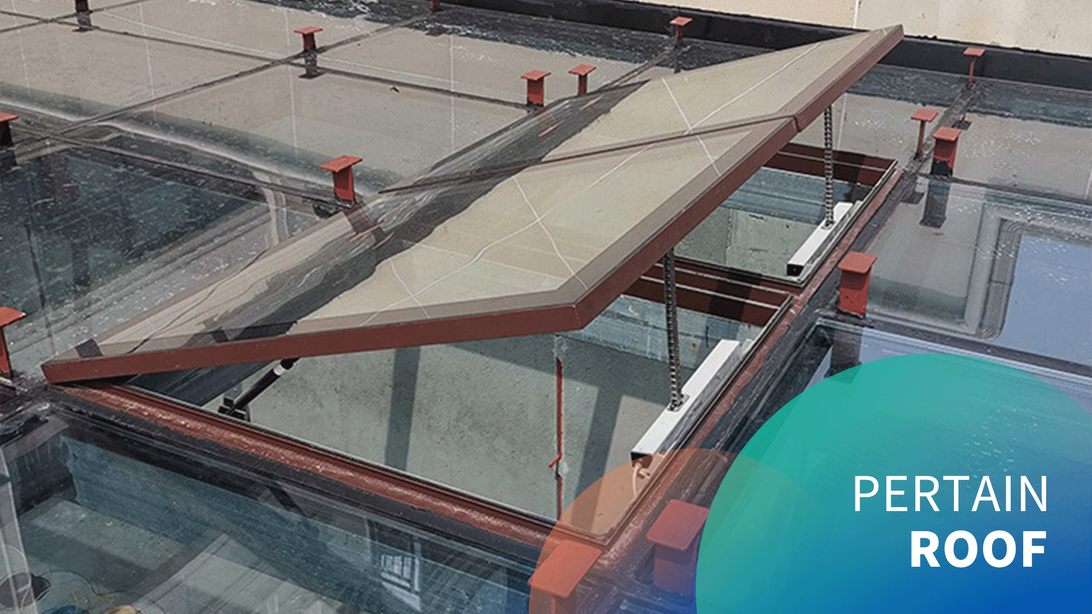 Electric Roof Insulated Aluminum Skylight