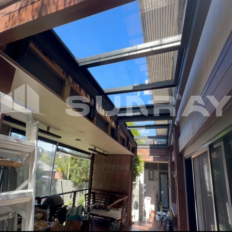 Australia Electric Retractable Roof Skylights