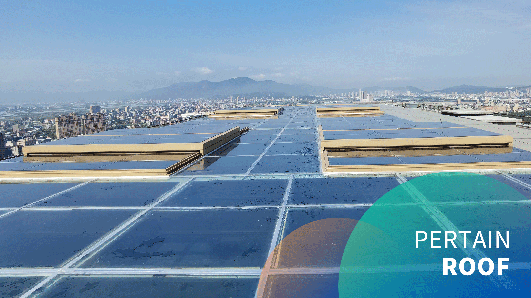 Electric large roof sliding skylight