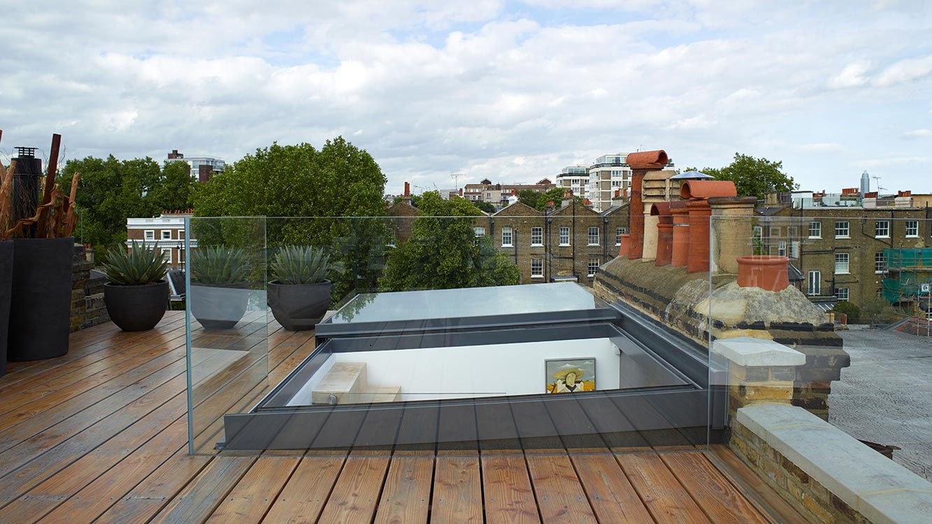 electric-small-sliding-skylight-staircase