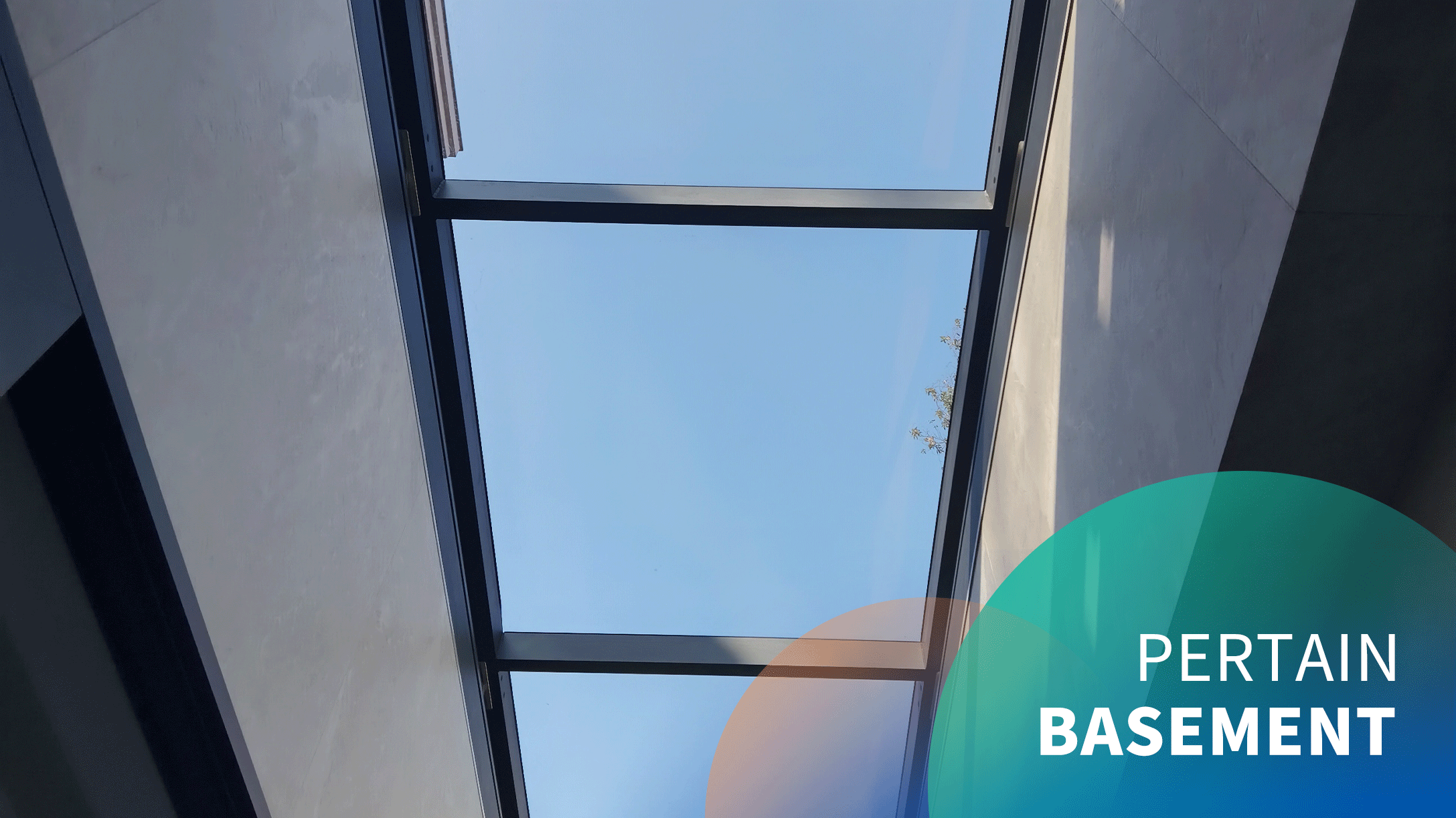 Electric basement insulated aluminum skylight