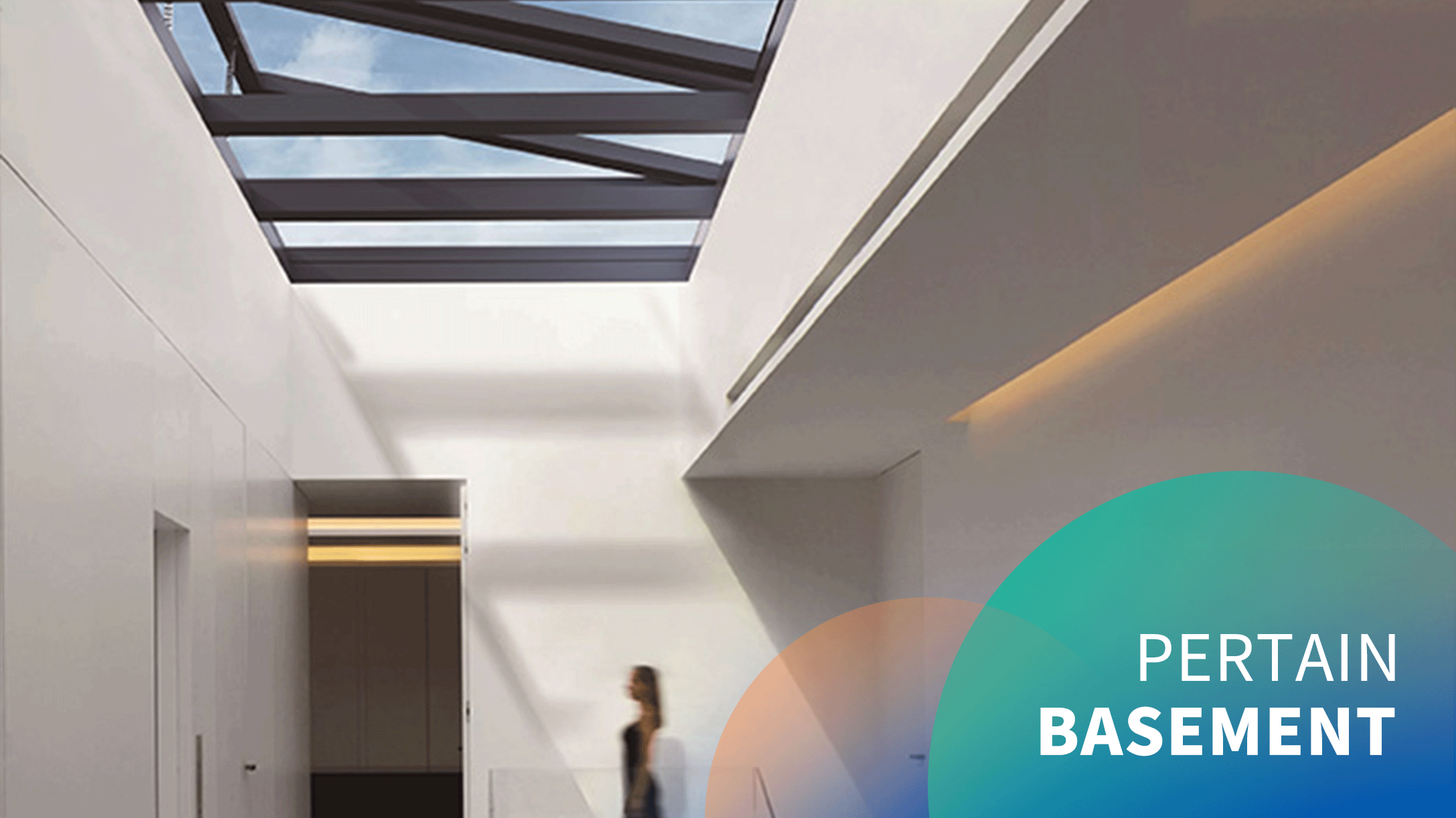Electric basement insulated aluminum skylight