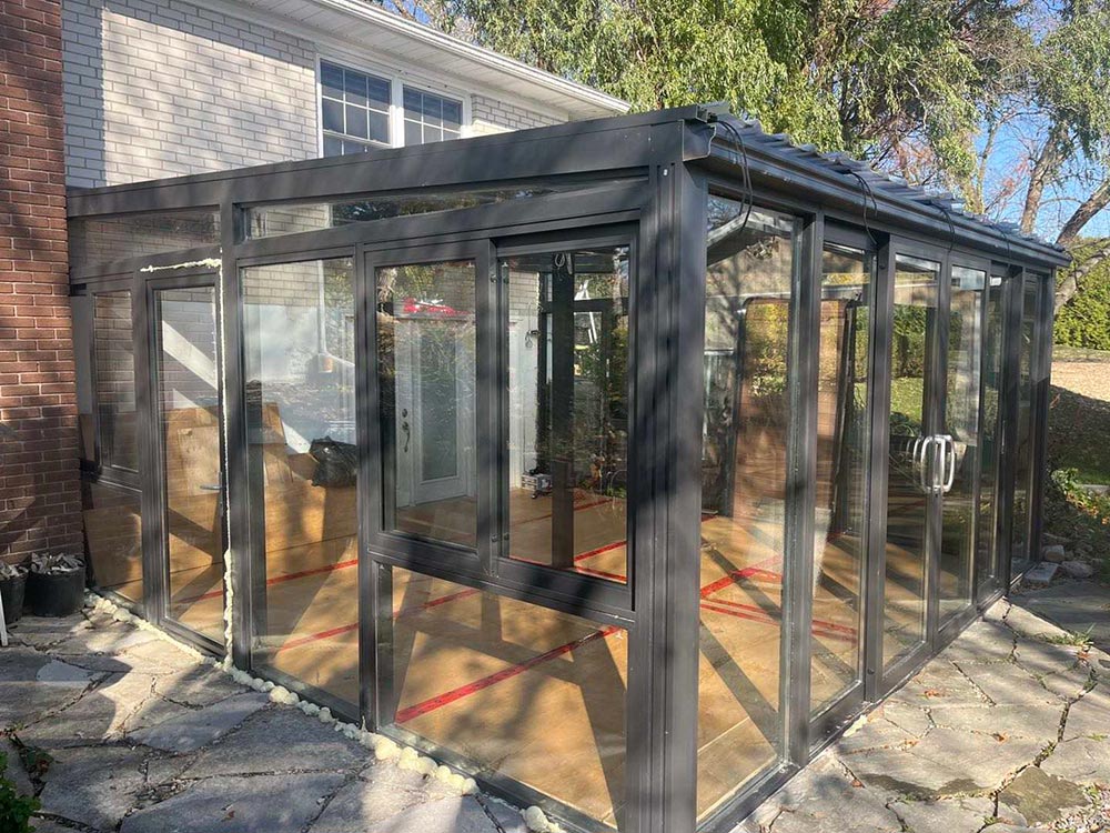 sunroom glass room