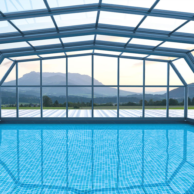 automatic swimming pool cover