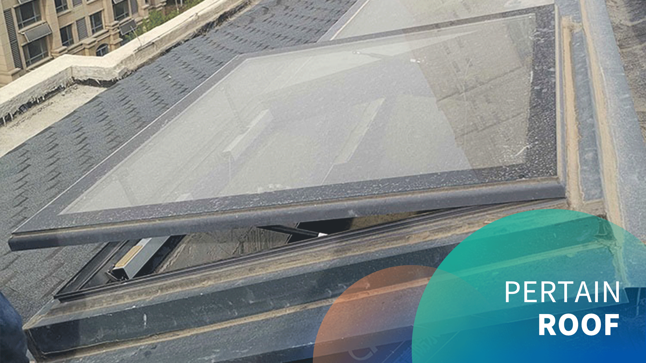 Electric Roof Insulated Aluminum Skylight
