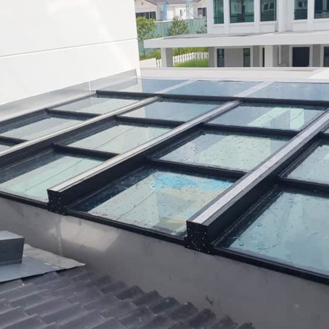 Malaysia-Automatic-Retractable-Skylight-Project