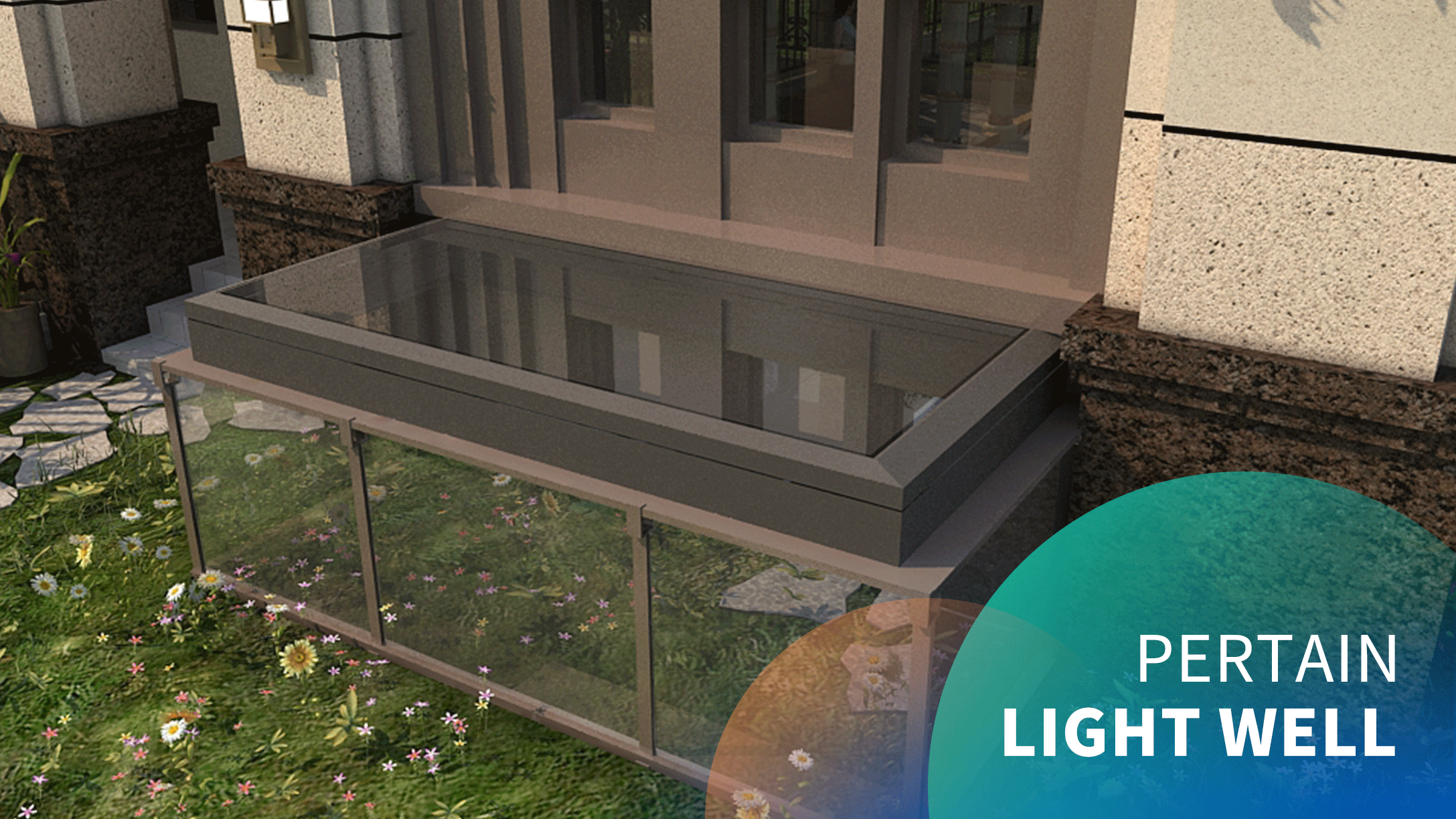 Motorized Light Well Uplift Skylight