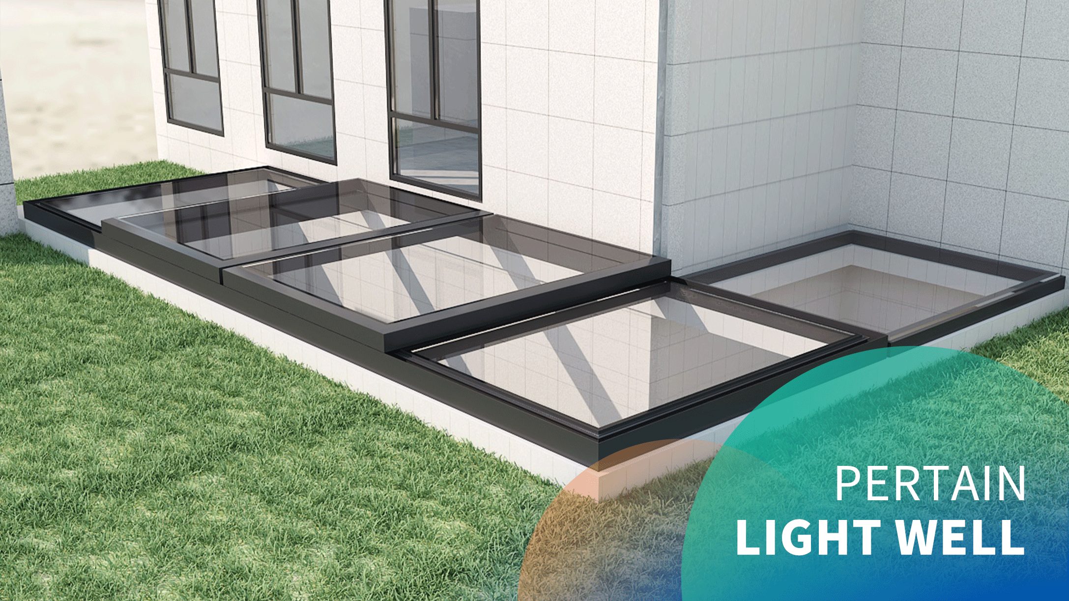 Electric medium-sized light well sliding skylight application scenarios