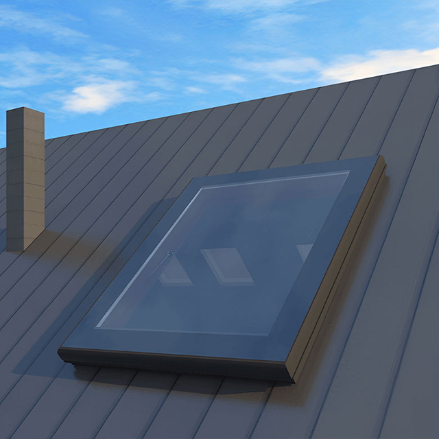 Roof Electric Extremely Narrow Hidden Framed Skylight
