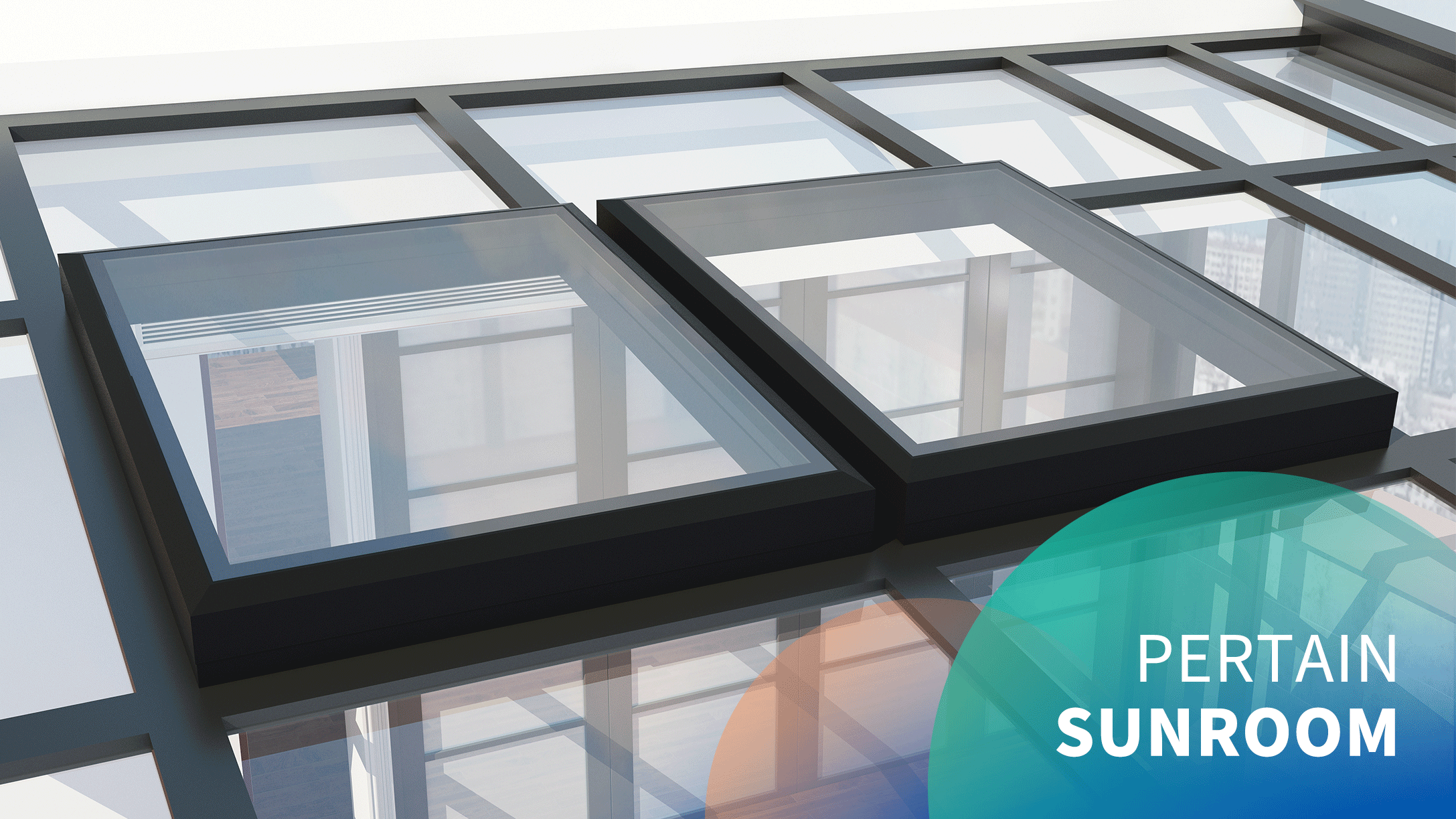 Motorized Sunroom Roof Rising Skylight