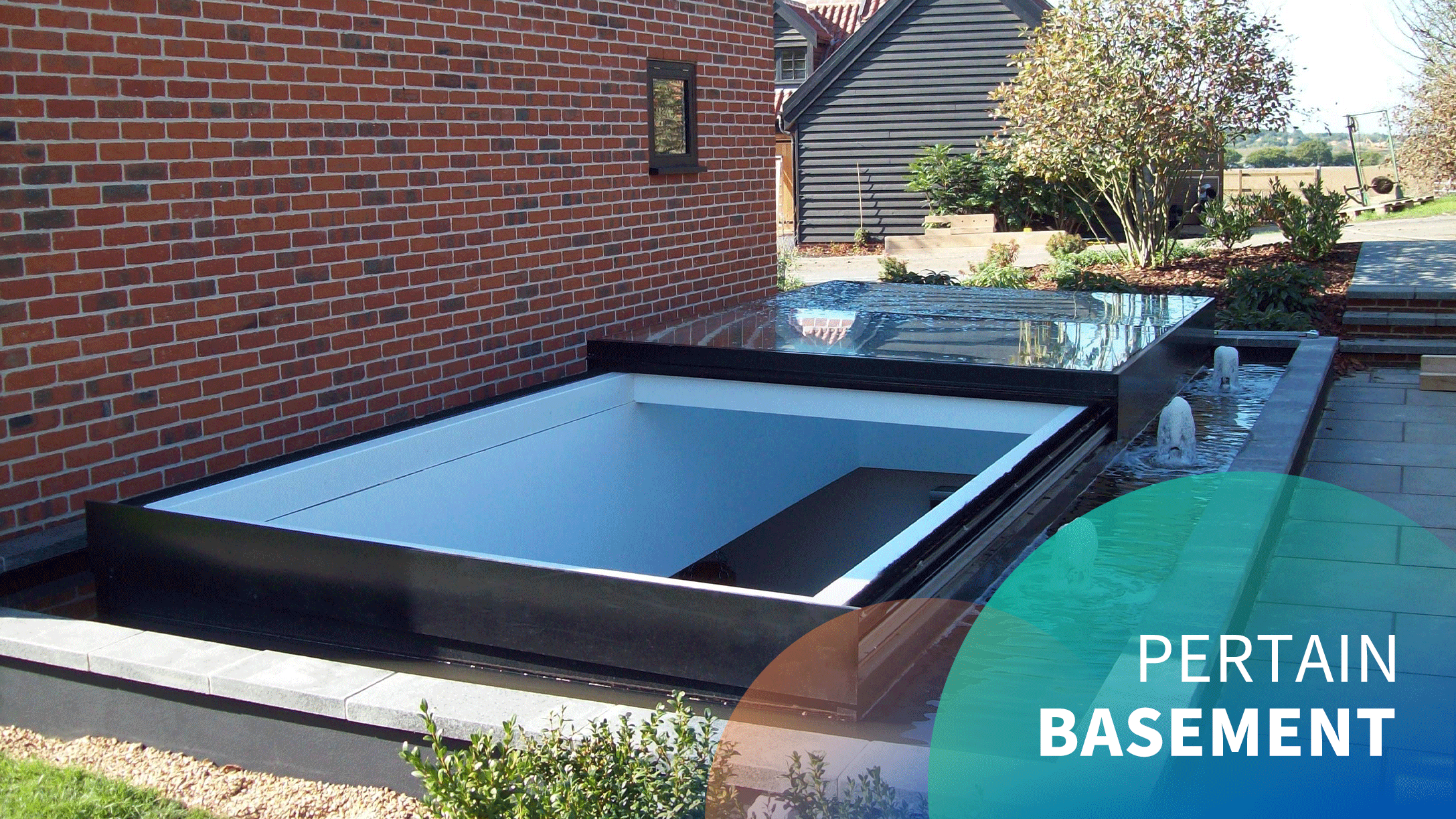 Electric Horizontal Medium Basement Sliding Skylight