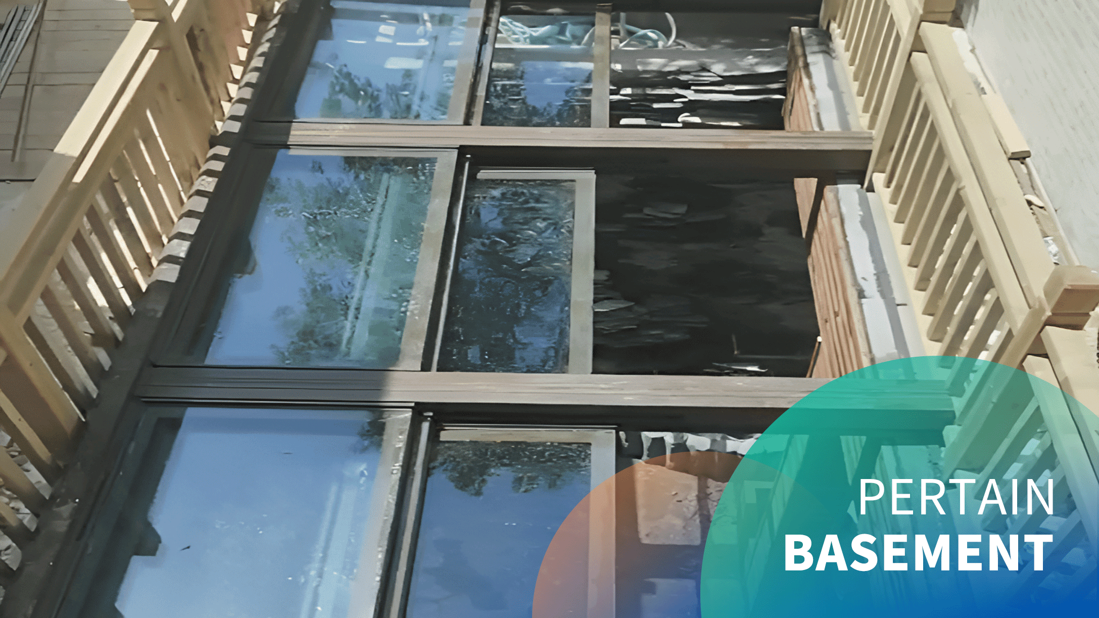 Electric basement retractable skylight