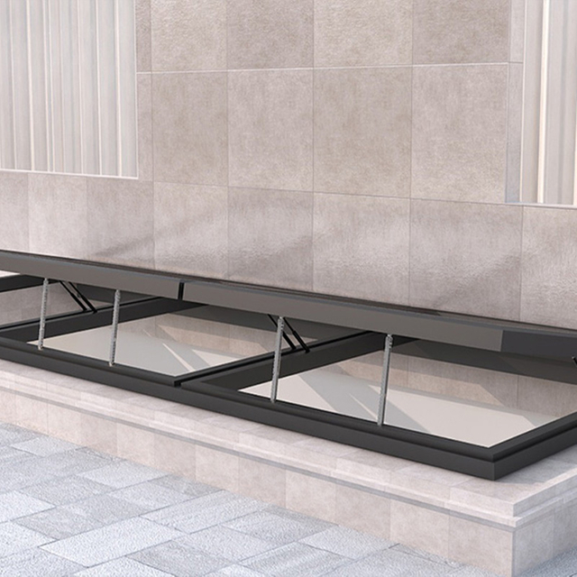 Lighting well electric Thermal insulation aluminum skylight