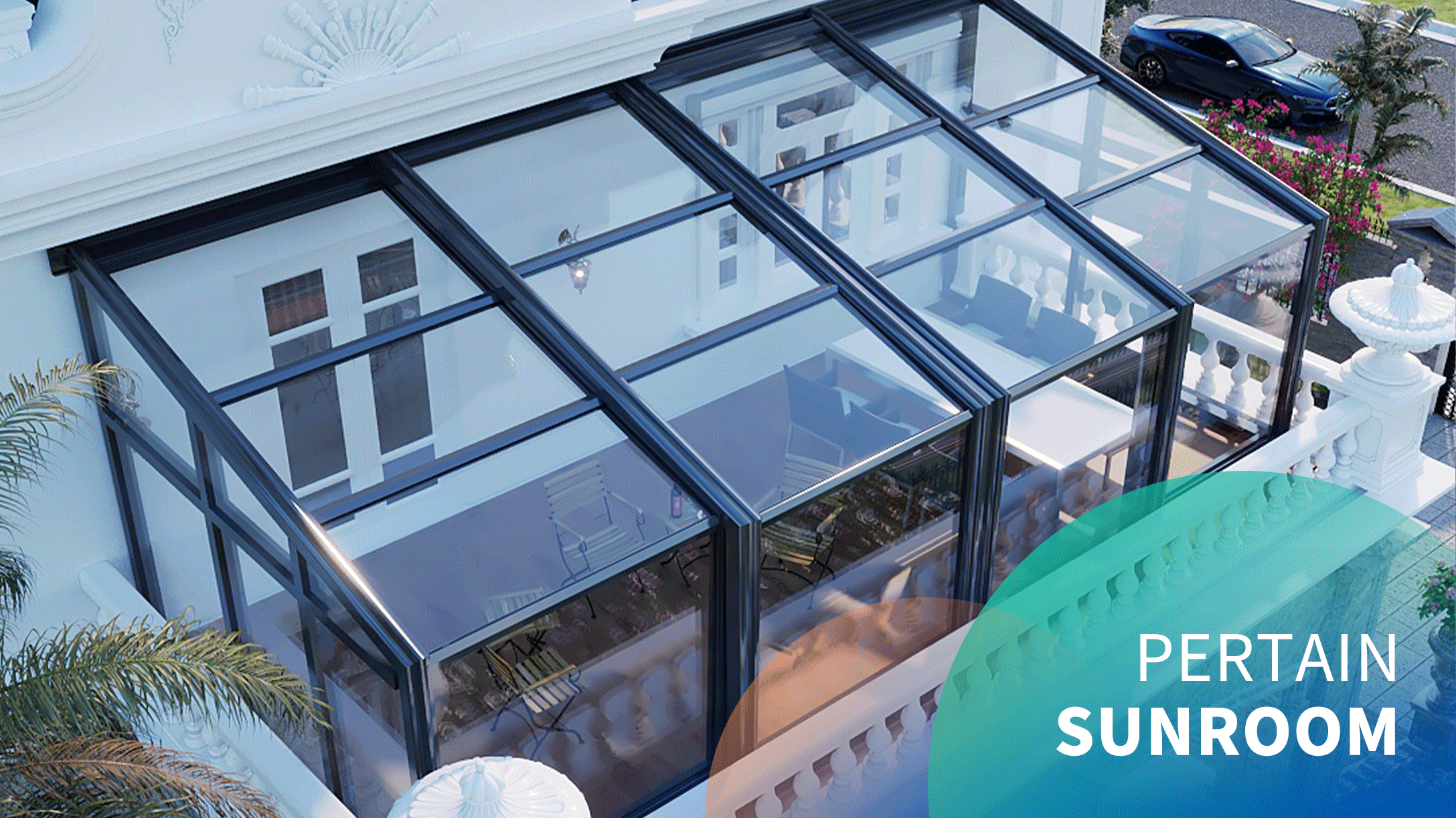 electric sunroom tiny house