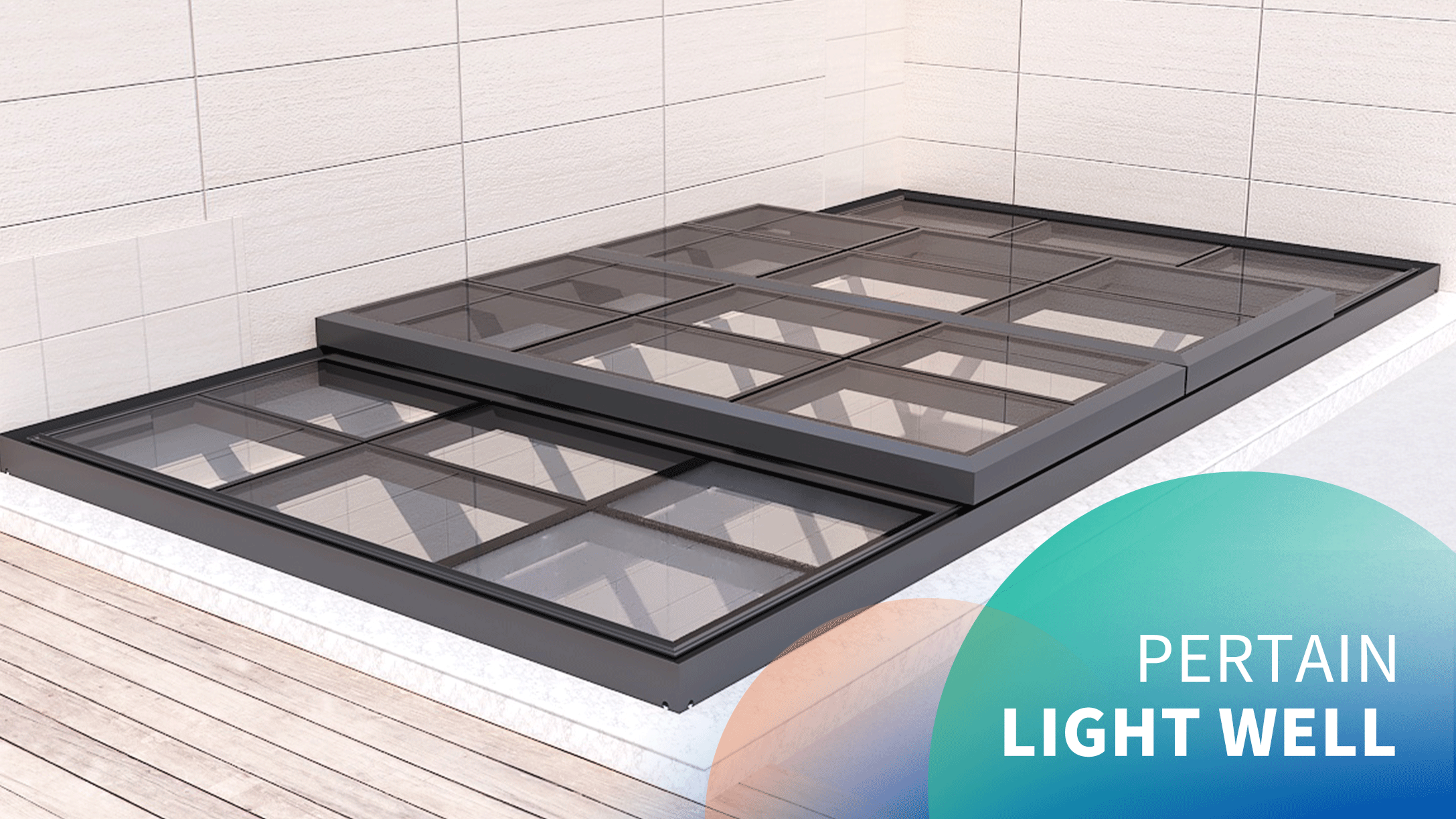 Electric ultra-large light well sliding skylight application scenarios