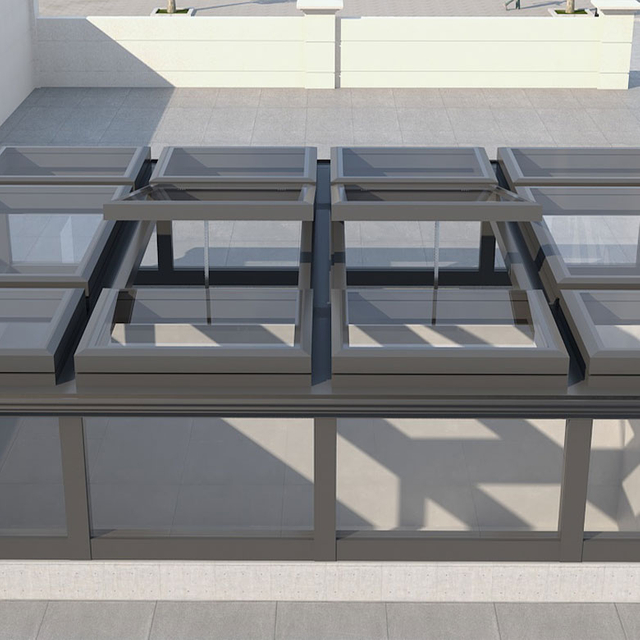 Roof Motorized Sunroom Specialized top-hung skylight