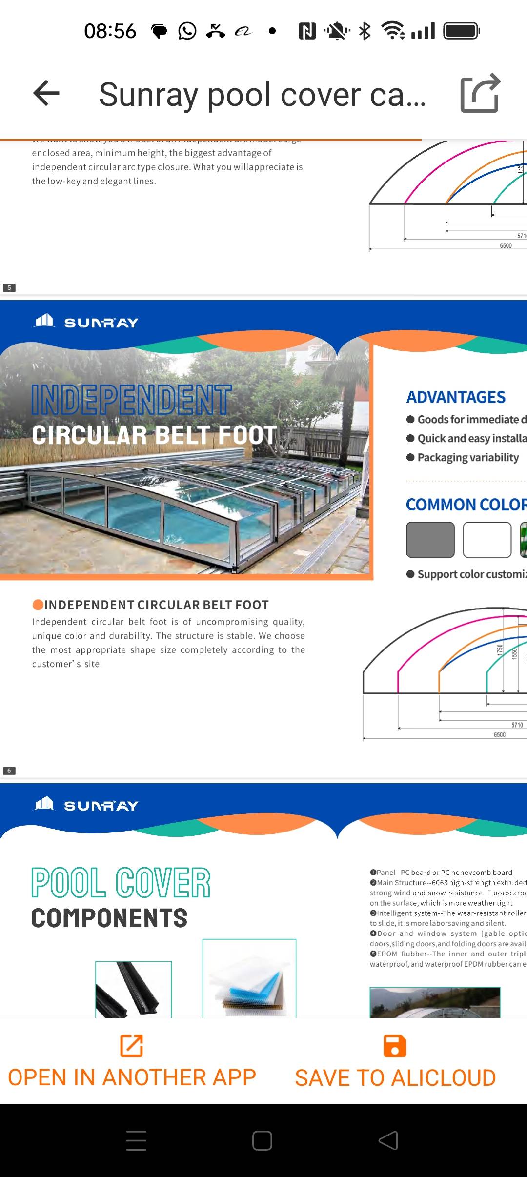 sunray pool cover solution
