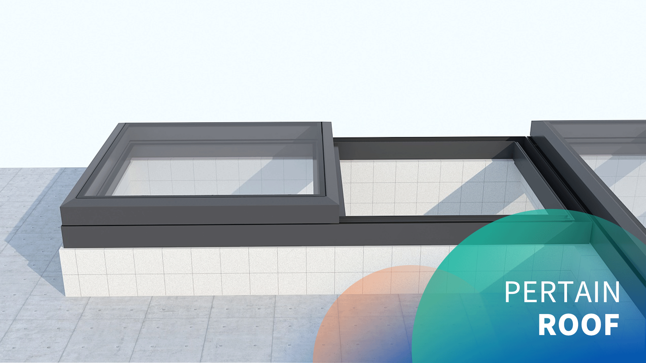 Electric roof trackless small sliding sunroof