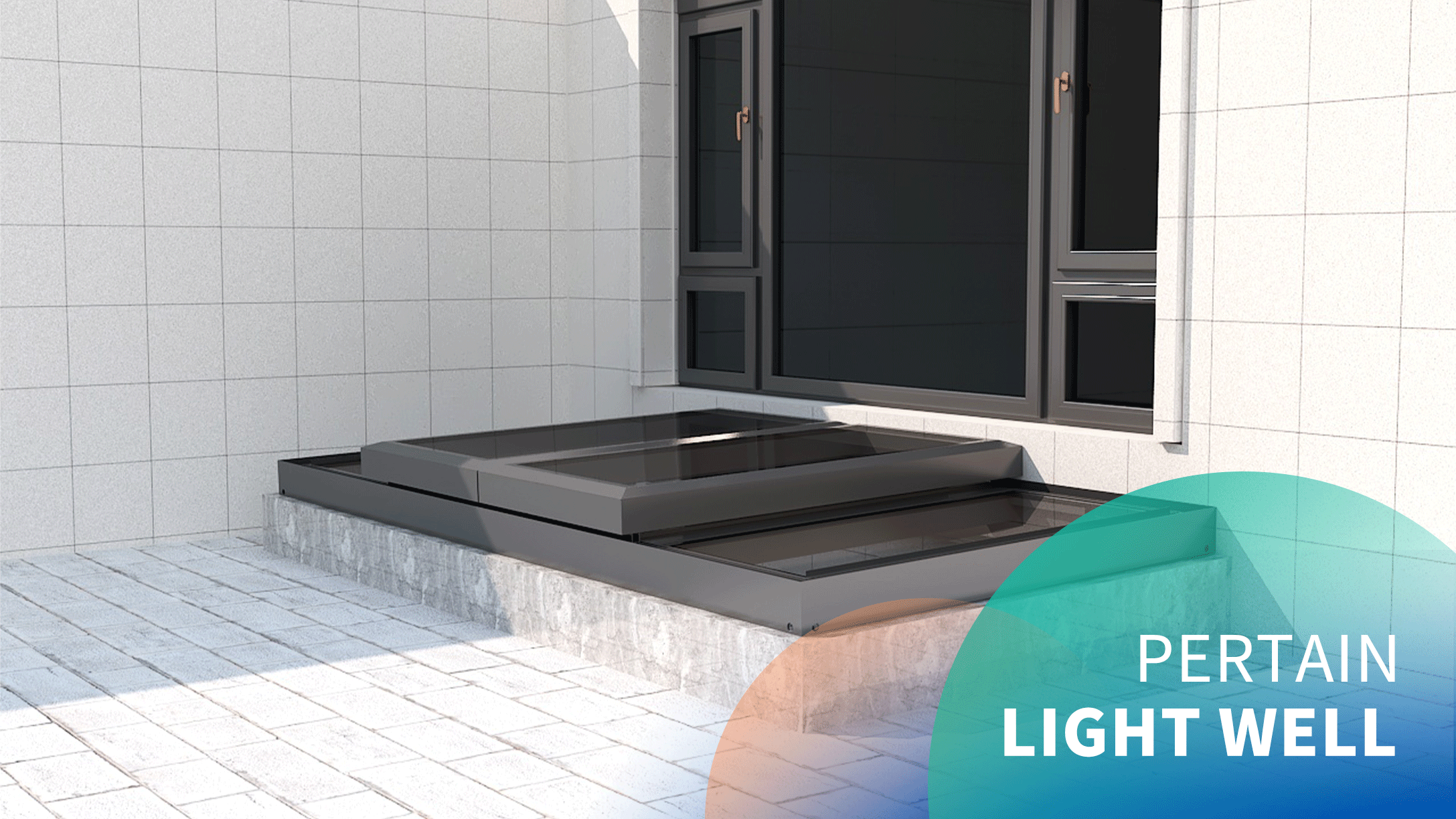 Electric medium-sized light well sliding skylight application scenarios