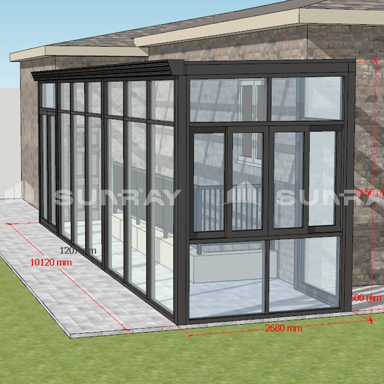 Canada Garden Basement Glass Sunroom Project