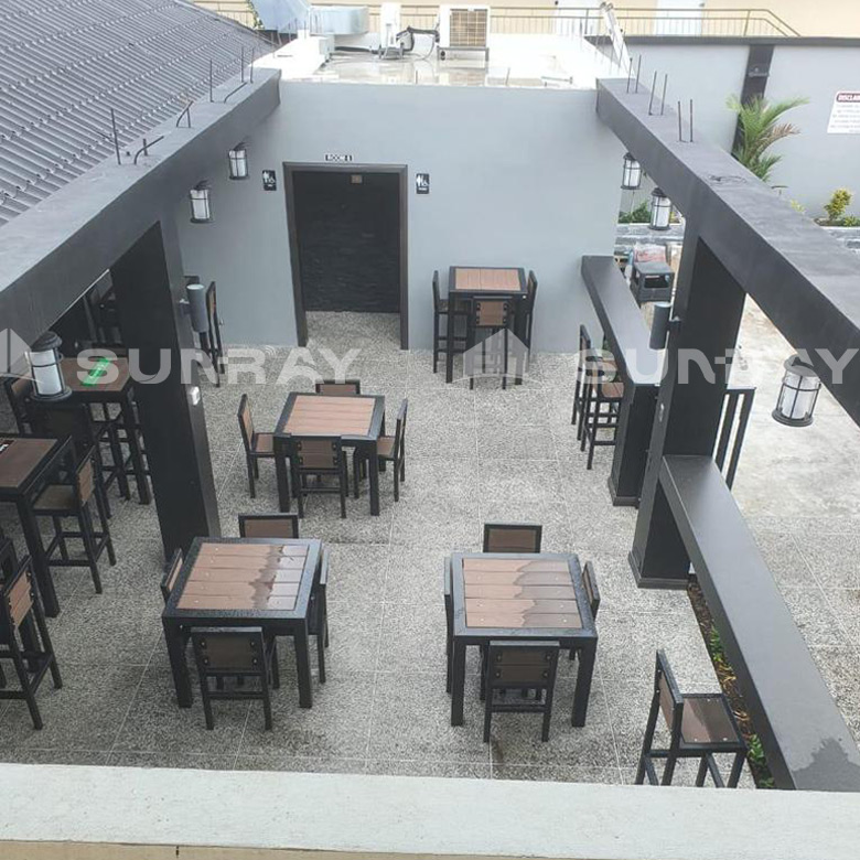 El Salvador Cafeteria Hotel Restaurant Roof Electric Mobile Sunroom Project