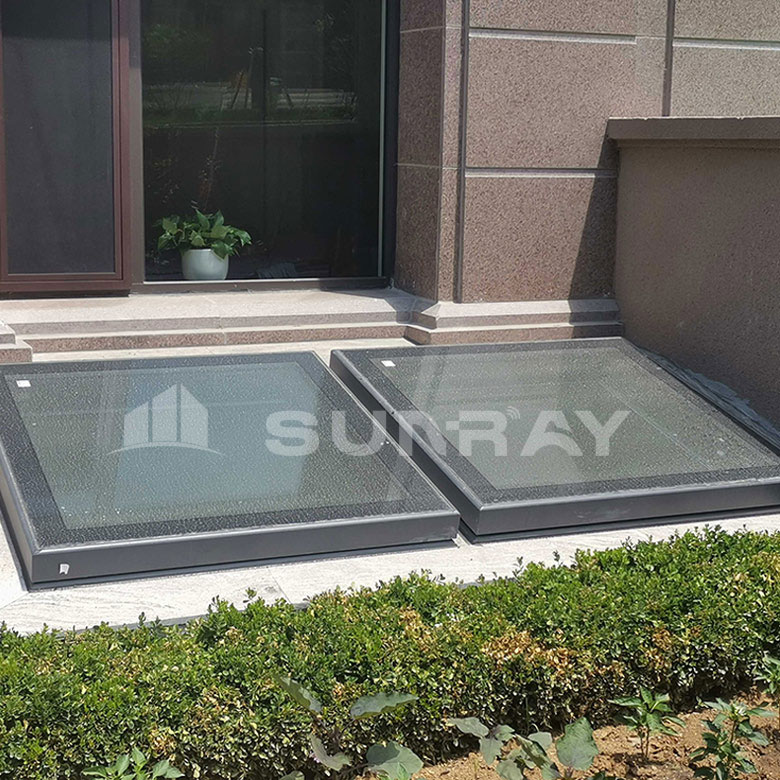 Australia Light Well Electric Insulated Aluminum Skylight Project